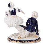 Статуэтка фарфоровая Влюбленная пара Charming Statuette варинант исполнения - 2 | Loft Concept в Брянске