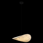 Подвесной светильник с белым тканевым плафоном в форме облака Crystal Cloud Junction варинант исполнения - 3 | Loft Concept в Брянске