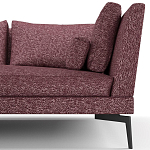 Мебельная ткань Шенилл фиолетовый цвет 138 см T4-25 варинант исполнения - 7 | Loft Concept в Брянске