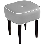 Квадратный мягкий пуф на черных ножках Winton Pouf Square варинант исполнения - 7 | Loft Concept в Брянске