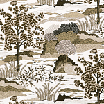 Ткань Velours landscape Beige пейзах N 1190 варинант исполнения - 2 | Loft Concept в Брянске