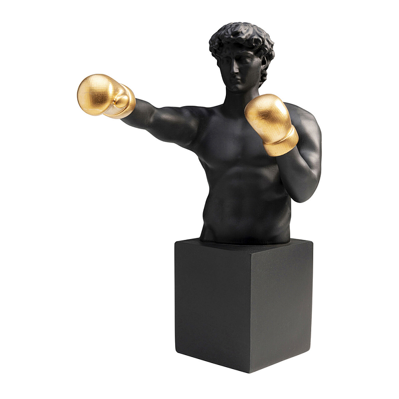 Статуэтка David with Golden Gloves Черный Золотой в Брянске | Loft Concept 