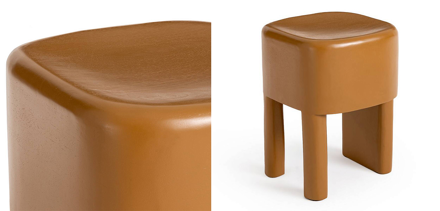 Приставной стол Mordred Mango Orange Side Table Приставной стол Mordred Mango Orange Side Table - Loft-Concept в Брянске