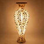 Торшер из перламутра в виде вазы Indonesian Vase варинант исполнения - 2 | Loft Concept в Брянске