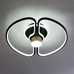 Потолочный светильник черного цвета круглой формы Luke Lampco Tracer Lamp варинант исполнения - 2 | Loft Concept в Брянске