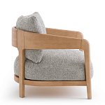 Кресло с каркасом из массива ясеня Deniaud Ash Grey Armchair варинант исполнения - 4 | Loft Concept в Брянске