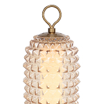 Настольная лампа с факутрным стеклянным плафоном Sonora варинант исполнения - 3 | Loft Concept в Брянске