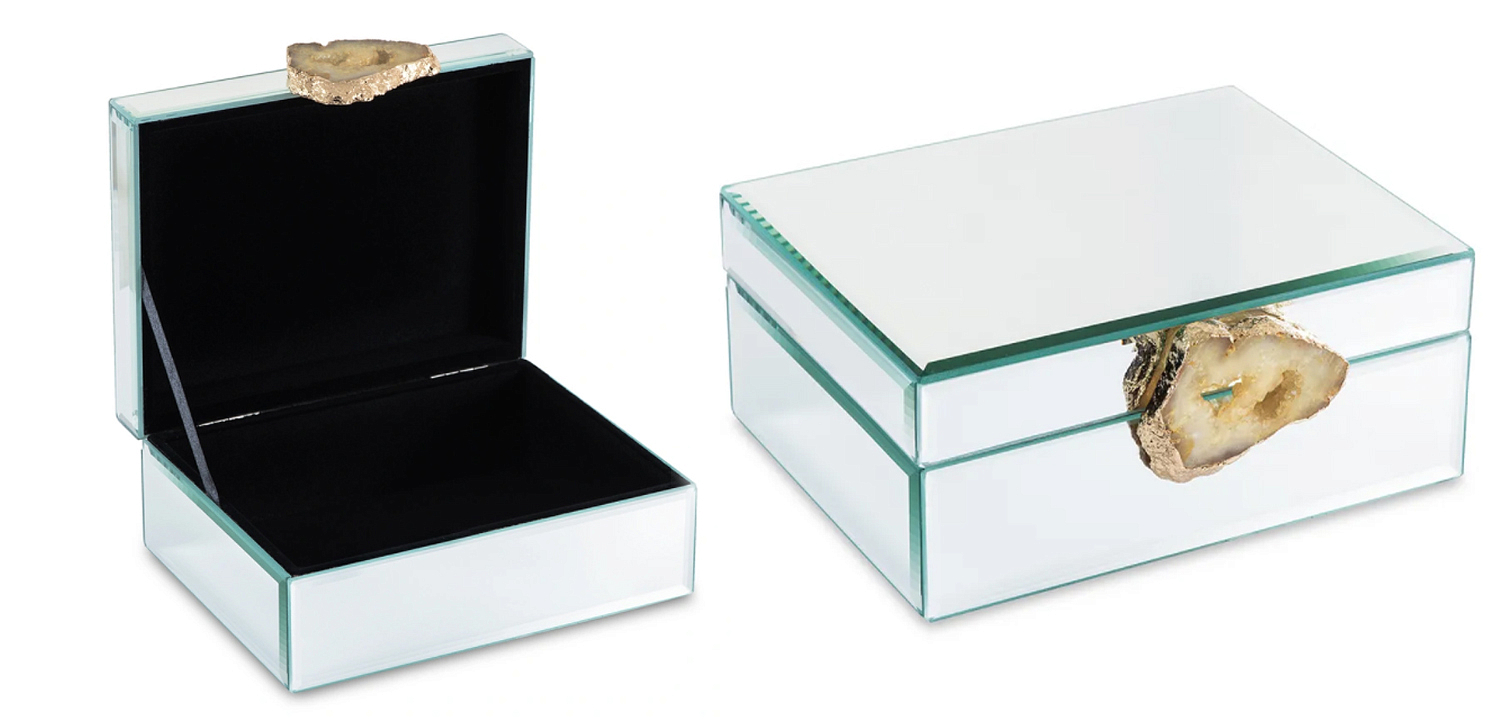 Шкатулка Glass Agate Box Шкатулка Glass Agate Box - Loft-Concept в Брянске
