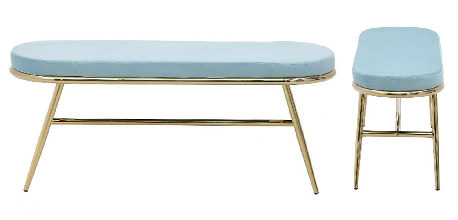 Банкетка Nicolene Banquet Blue - Loft-Concept в Брянске