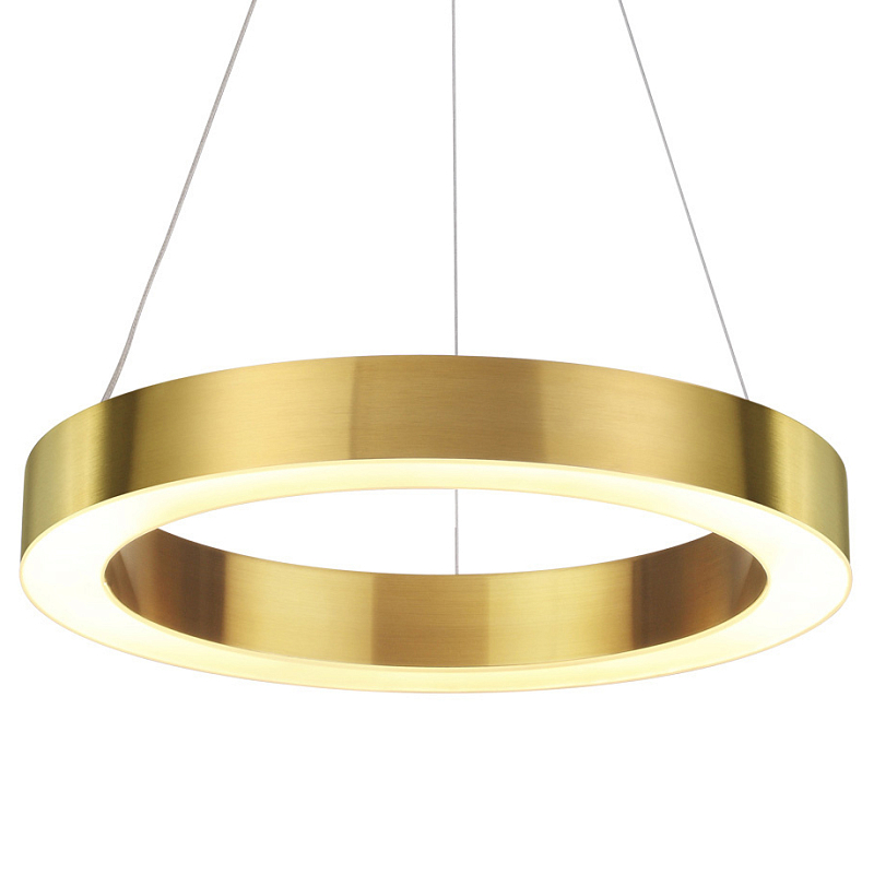 Люстра Gold Ribbon Ring Золотой Люстра Gold Ribbon Ring Золотой в Брянске | Loft Concept