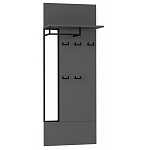 Вешалка настенная цвета графит Strict Lines варинант исполнения - 1 | Loft Concept в Брянске