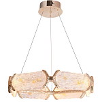 Люстра кольцевая с текстурным природным рисунком IceFlame варинант исполнения - 6 | Loft Concept в Брянске