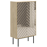 Шкаф с 2-мя зеркальными дверцами Serena Mirror Cabinet варинант исполнения - 1 | Loft Concept в Брянске