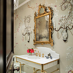 Обои ручная роспись Silk Tree Special Colourway on grey painted Xuan paper варинант исполнения - 2 | Loft Concept в Брянске