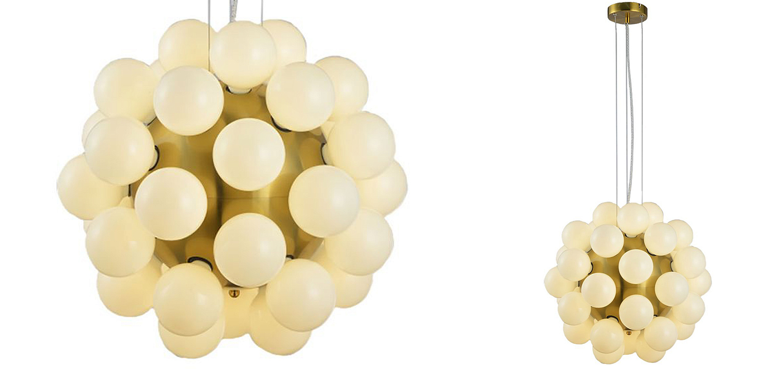 Люстра Korneli Chandelier white Люстра Korneli Chandelier white - Loft-Concept в Брянске