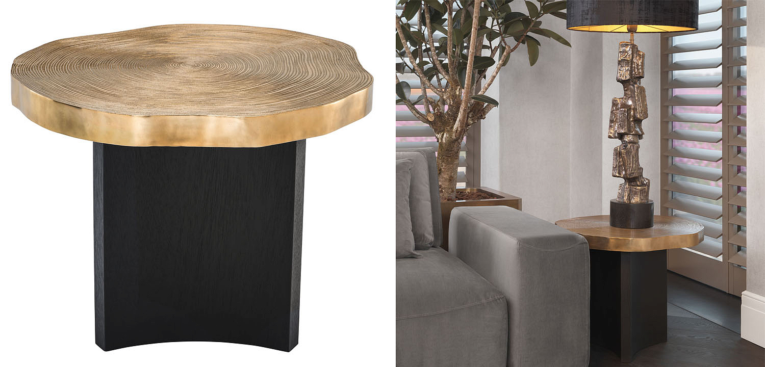 Приставной стол Eichholtz SIDE TABLE THOUSAND OAKS Приставной стол Eichholtz SIDE TABLE THOUSAND OAKS - Loft-Concept в Брянске