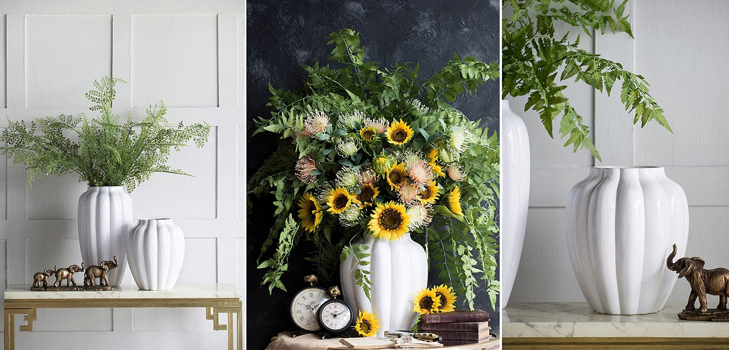 Ваза Carambola Vase white Ваза Carambola Vase white - Loft-Concept в Брянске
