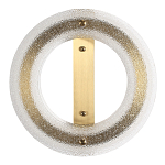 Бра круглое с эффектом морозного стекла Freezing Pattern варинант исполнения - 2 | Loft Concept в Брянске