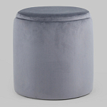 Пуф Alice Poof Grey Серый велюр варинант исполнения - 5 | Loft Concept в Брянске