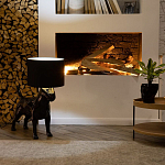 Лампа COLLECTION OF DOGS с абажуром Бультерьер варинант исполнения - 6 | Loft Concept в Брянске