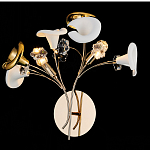 Бра в виде белых и золотых цветов каллы Refined Taste of Light варинант исполнения - 1 | Loft Concept в Брянске