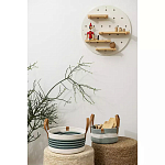 Корзина для хранения с ручками Interlacement Green варинант исполнения - 5 | Loft Concept в Брянске