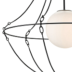 Подвесной светильник из тонких прутьев в форме колокола Forged Thin Rods варинант исполнения - 2 | Loft Concept в Брянске