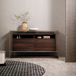 Дизайнерский комод в металлическом каркасе Valerian варинант исполнения - 2 | Loft Concept в Брянске