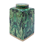 Ваза с малахитовым узором MALACHITE варинант исполнения - 2 | Loft Concept в Брянске