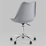 Офисный стул на металлическом основании EGGERY Grey пластик варинант исполнения - 4 | Loft Concept в Брянске