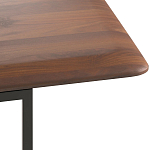 ТВ-тумба с полками из массива ореха Derick Wooden TV Stand варинант исполнения - 4 | Loft Concept в Брянске