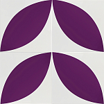 Дизайнерская плитка с узором Лепесток варинант исполнения - 1 | Loft Concept в Брянске