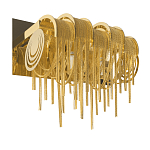 Бра с металлическими дугами и цепочками 33 см Atlantis Chain варинант исполнения - 7 | Loft Concept в Брянске