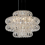 Люстра круглая с россыпью хрусталя Perfection of Diamonds варинант исполнения - 2 | Loft Concept в Брянске