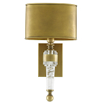 Бра с овальным абажуром на прозрачном основании Masculinity варинант исполнения - 4 | Loft Concept в Брянске