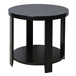 Круглый журнальный стол Jazz Black варинант исполнения - 2 | Loft Concept в Брянске