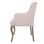Кресло Mason Classical Armchair beige flax варинант исполнения - 1 | Loft Concept в Брянске