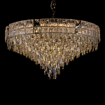 Люстра с каскадом из прозрачного хрусталя Constant Sparks варинант исполнения - 10 | Loft Concept в Брянске