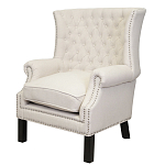 Кресло Charlie Armchair beige flax варинант исполнения - 3 | Loft Concept в Брянске