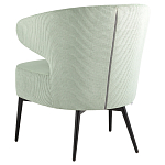 Современное мягкое кресло на металлических ножках Rakush Pistachio варинант исполнения - 4 | Loft Concept в Брянске