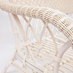 Комплект уличной мебели из ротанга Eloise белый варинант исполнения - 4 | Loft Concept в Брянске