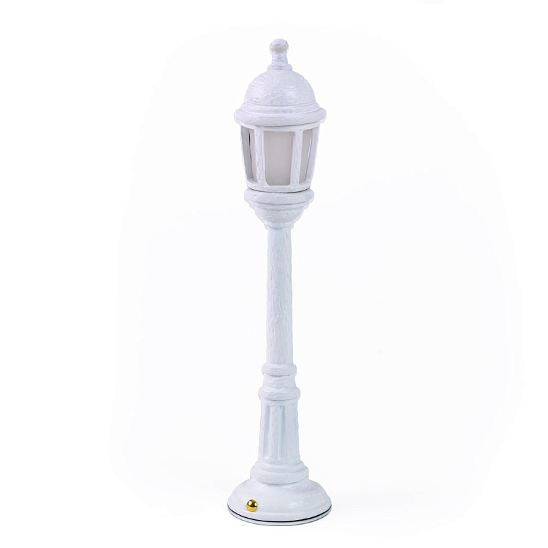 Настольная лампа Seletti Street Lamp Dining White Белый Настольная лампа Seletti Street Lamp Dining White Белый в Брянске | Loft Concept