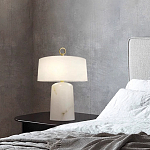 Настольная лампа на мраморном основании Dawn Light варинант исполнения - 1 | Loft Concept в Брянске
