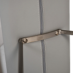 Стул барный серый с обивкой из экокожи Special Support варинант исполнения - 4 | Loft Concept в Брянске