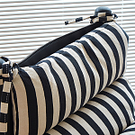 Кресло черно-белое со съемными подушками Celebrity варинант исполнения - 4 | Loft Concept в Брянске