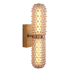 Бра с факутрным стеклянным плафоном Шампань Sonora варинант исполнения - 1 | Loft Concept в Брянске