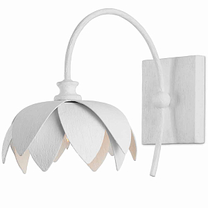 Бра в виде белого цветка White Flower Lamp