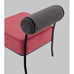 Кресло Ponpoun тёмно-серый бордо варинант исполнения - 3 | Loft Concept в Брянске