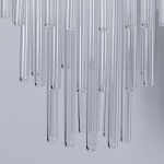 Бра с круглым основанием и длинными прозрачныи стеклянными трубками Nembus варинант исполнения - 7 | Loft Concept в Брянске