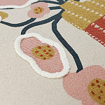 Подушка с цветочным принтом Blooming Elegance Rose варинант исполнения - 2 | Loft Concept в Брянске